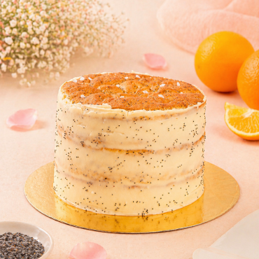 Torta Naranja y Amapola