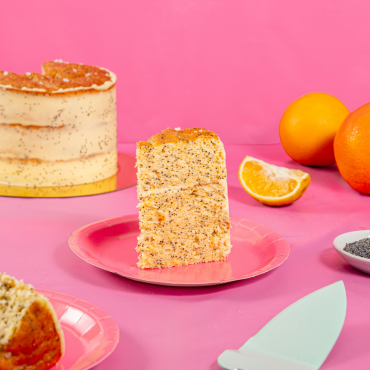 Torta Naranja y Amapola